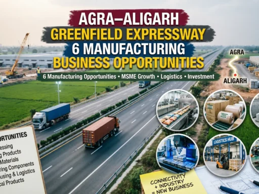 Agra Aligarh Greenfield Expressway: 6 Manufacturing Business