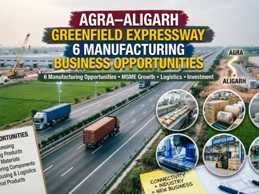 Agra Aligarh Greenfield Expressway: 6 Manufacturing Business