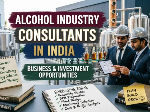 Alcohol Industry Consultants in India | DPR & Project Consultancy