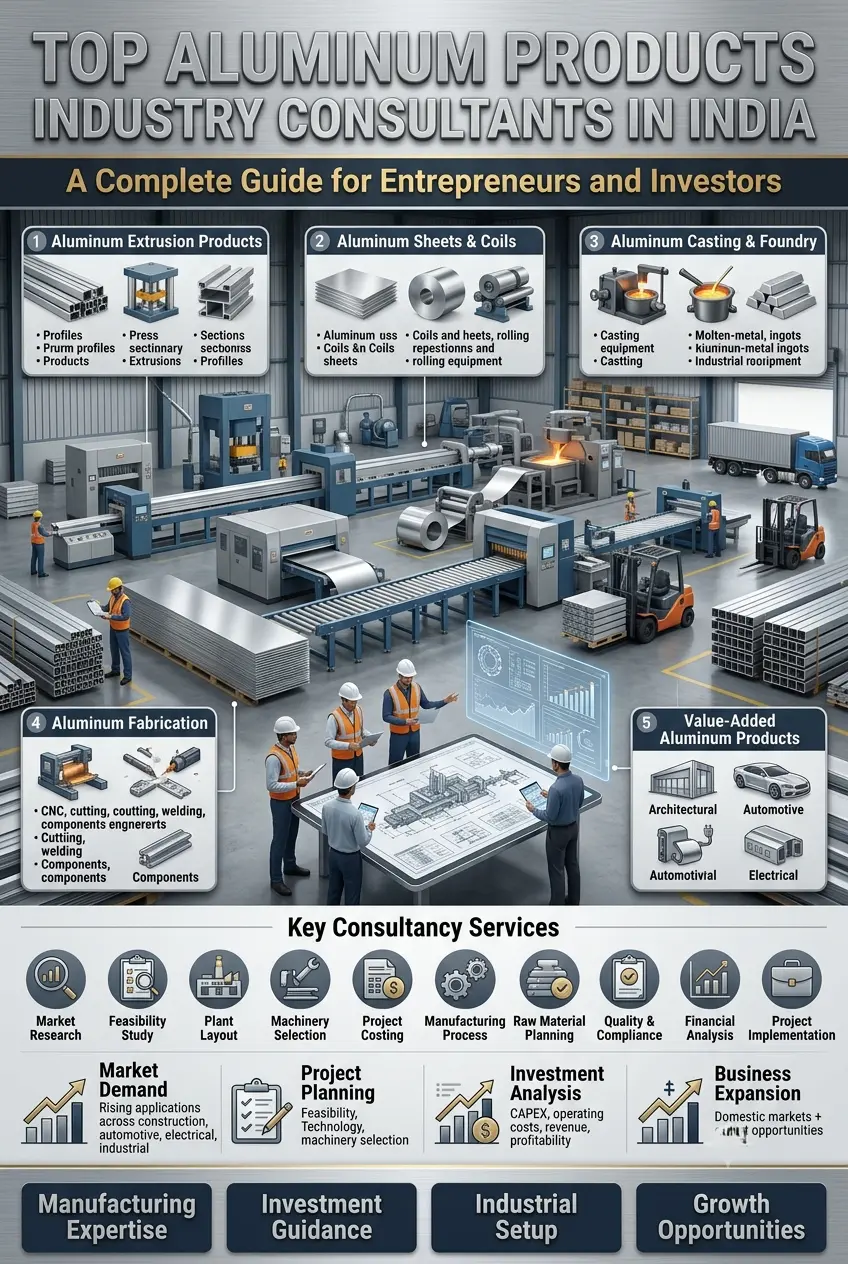 Aluminum Products Industry Consultants in India