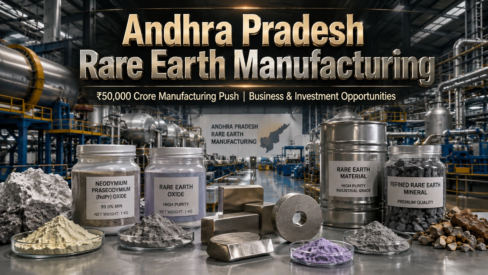 Andhra Pradesh Rare Earth Corridor: ₹50,000 Crore Business