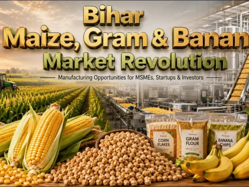 Bihar Agro Processing Business Opportunities: Maize, Gram