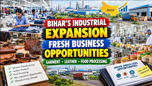 Bihar Manufacturing Business: Garment, Leather & Food