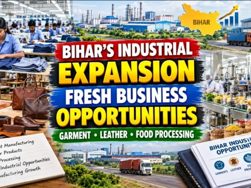 Bihar Manufacturing Business: Garment, Leather & Food