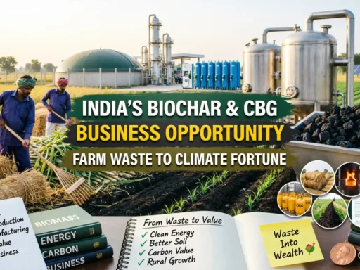 Biochar and CBG Business Opportunity in India: Investment