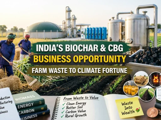 Biochar and CBG Business Opportunity in India: Investment