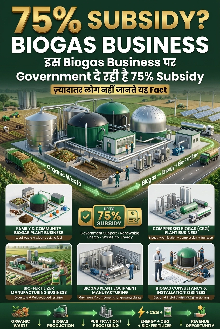 Biogas Business in India GOBARdhan CBG Plant and Waste to Energy