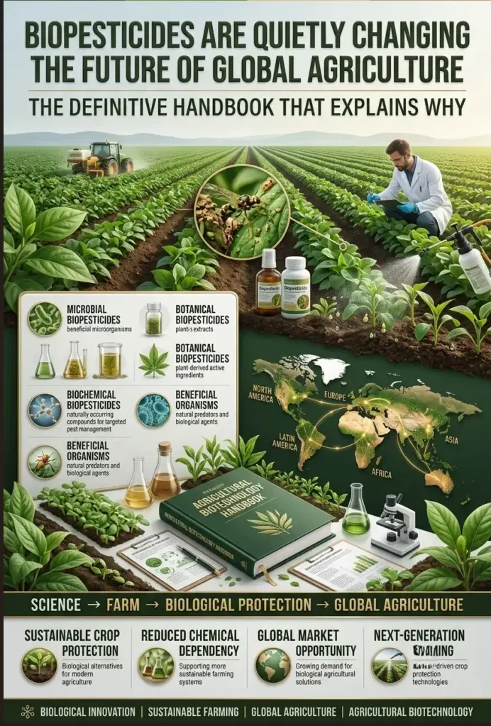 Biopesticides Handbook by NPCS for sustainable agriculture and biopesticide research