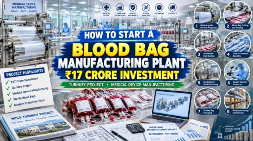 Blood Bag Manufacturing Plant in India: Project Cost, Machinery