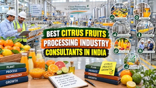 Citrus Fruits Processing Industry Consultants in India