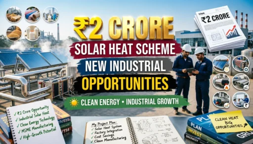 Concentrating Solar Thermal Technology for Indian Industry and ₹2 Crore MNRE Opportunity