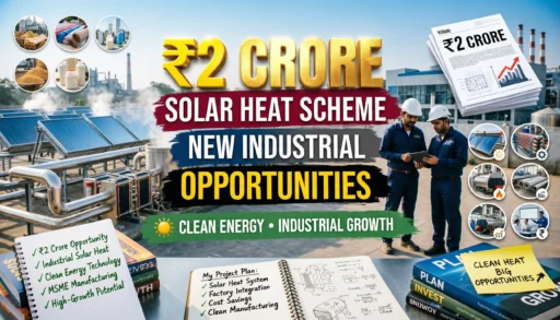 Concentrating Solar Thermal Technology for Indian Industry and ₹2 Crore MNRE Opportunity