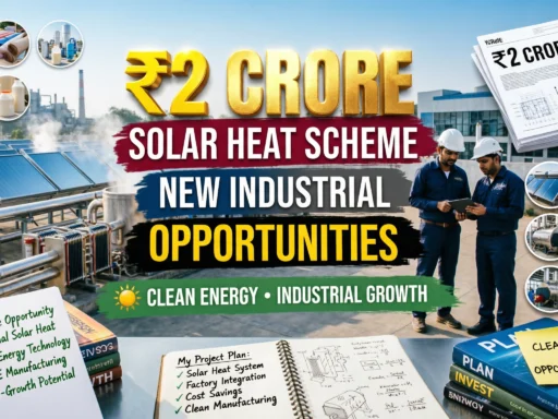 Concentrating Solar Thermal Technology for Indian Industry and ₹2 Crore MNRE Opportunity
