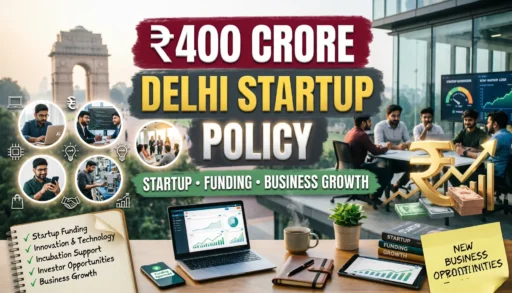 Delhi Startup and Incubation Policy 2026: ₹400 Crore Business