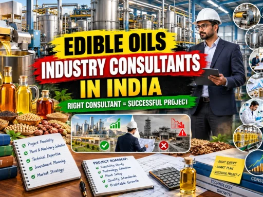 Edible Oils Industry Consultants in India: Complete Guide