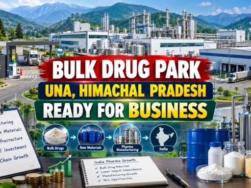 Una Bulk Drug Park Business Opportunities: API Manufacturing