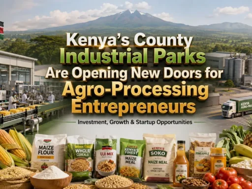 Kenya County Industrial Parks: Agro-Processing Business