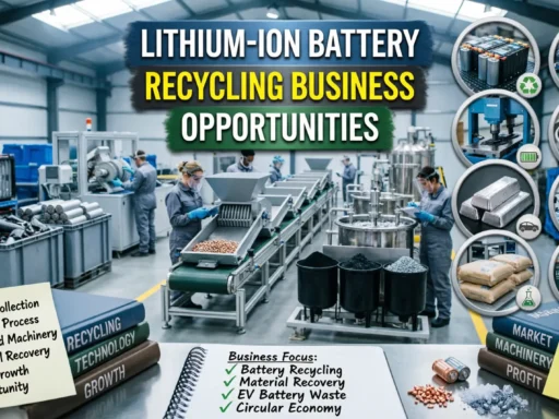 Lithium Ion Battery Recycling: Business Opportunities in India