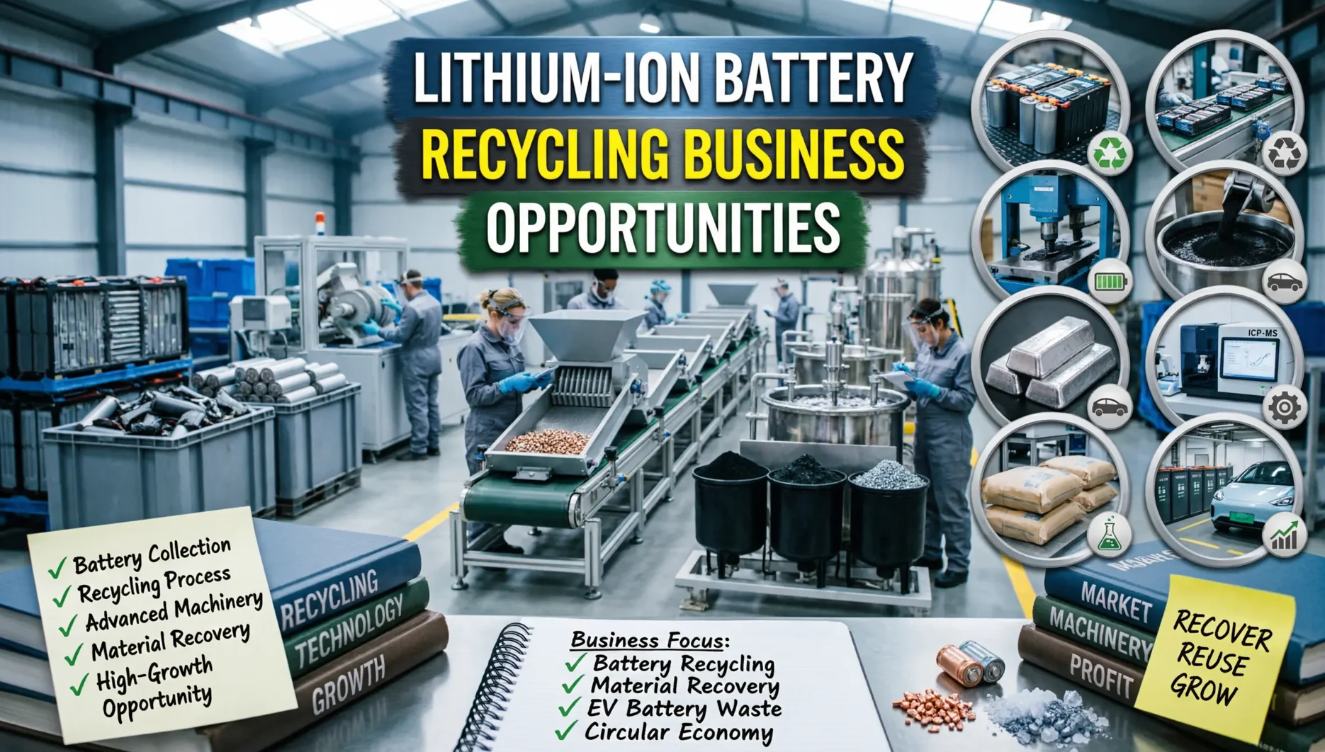 Lithium Ion Battery Recycling: Business Opportunities in India