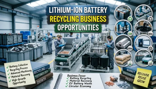 Lithium Ion Battery Recycling: Business Opportunities in India