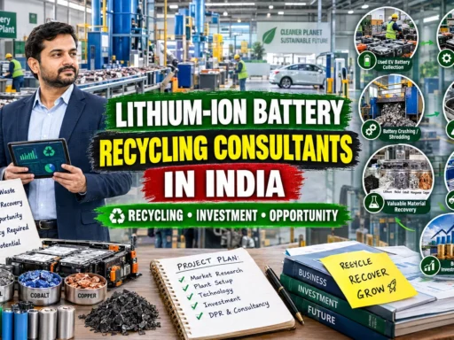 Lithium-Ion Battery Recycling Consultants in India: Complete Guide