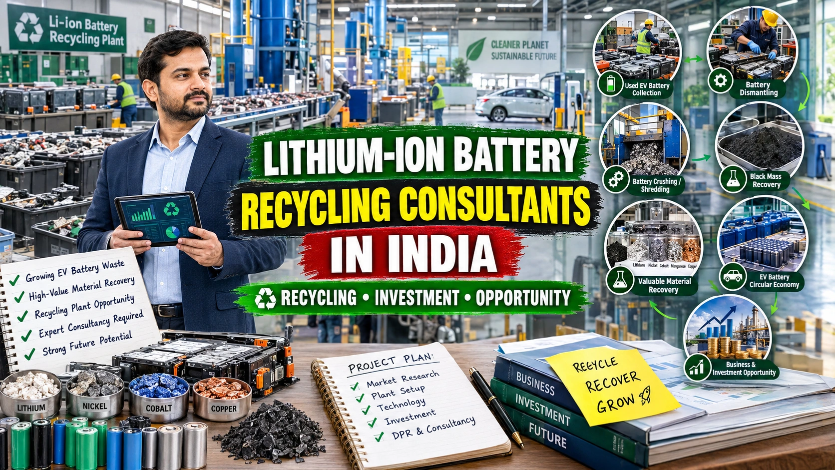 Lithium-Ion Battery Recycling Consultants in India: Complete Guide