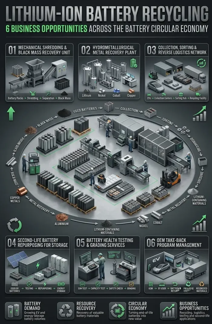 Lithium Ion Battery Recycling Business in India