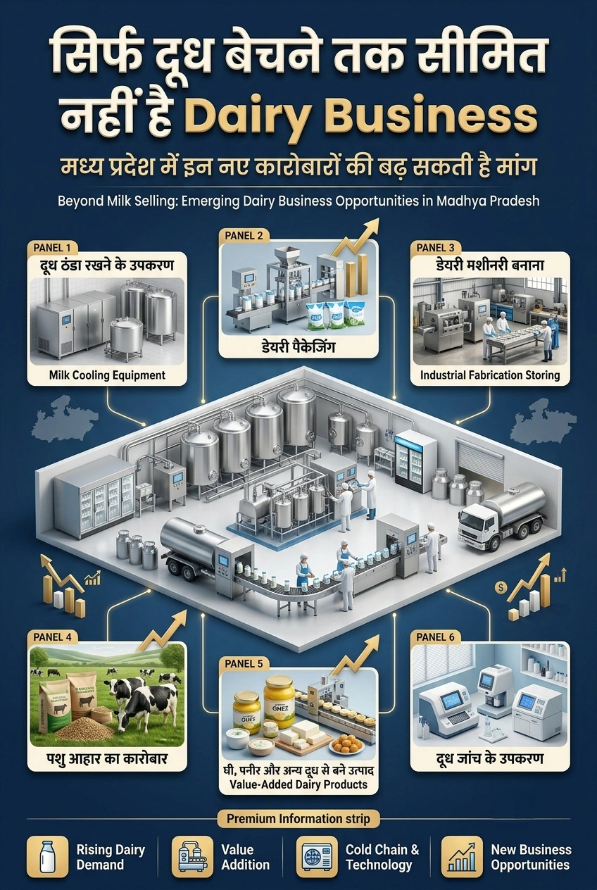 Madhya Pradesh Dairy Business Opportunities and Dairy Industry Growth
