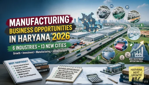 Manufacturing Business in Haryana: 6 High-Growth Opportunities