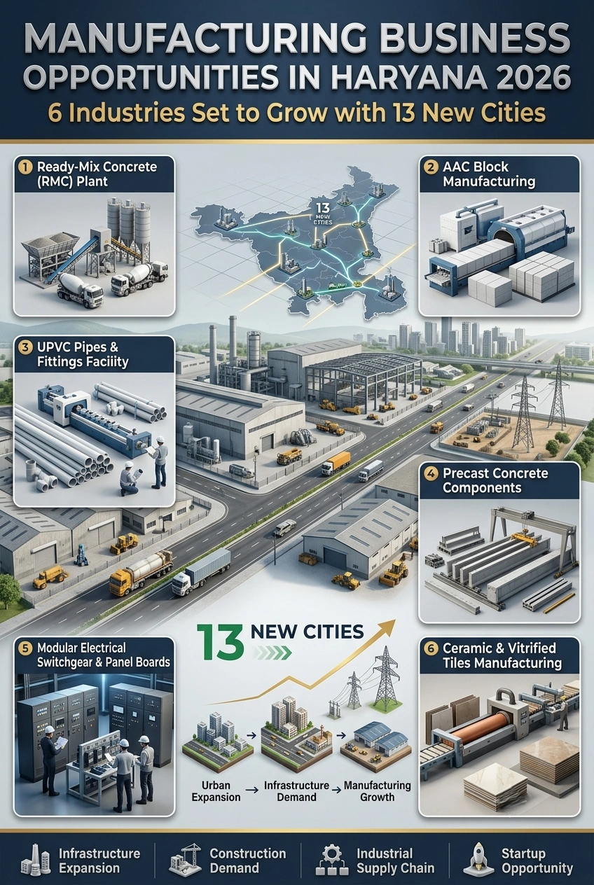 Manufacturing Business in Haryana