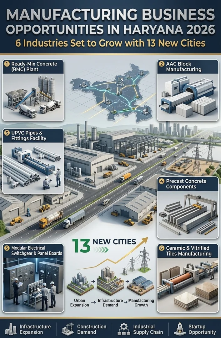 Manufacturing Business in Haryana