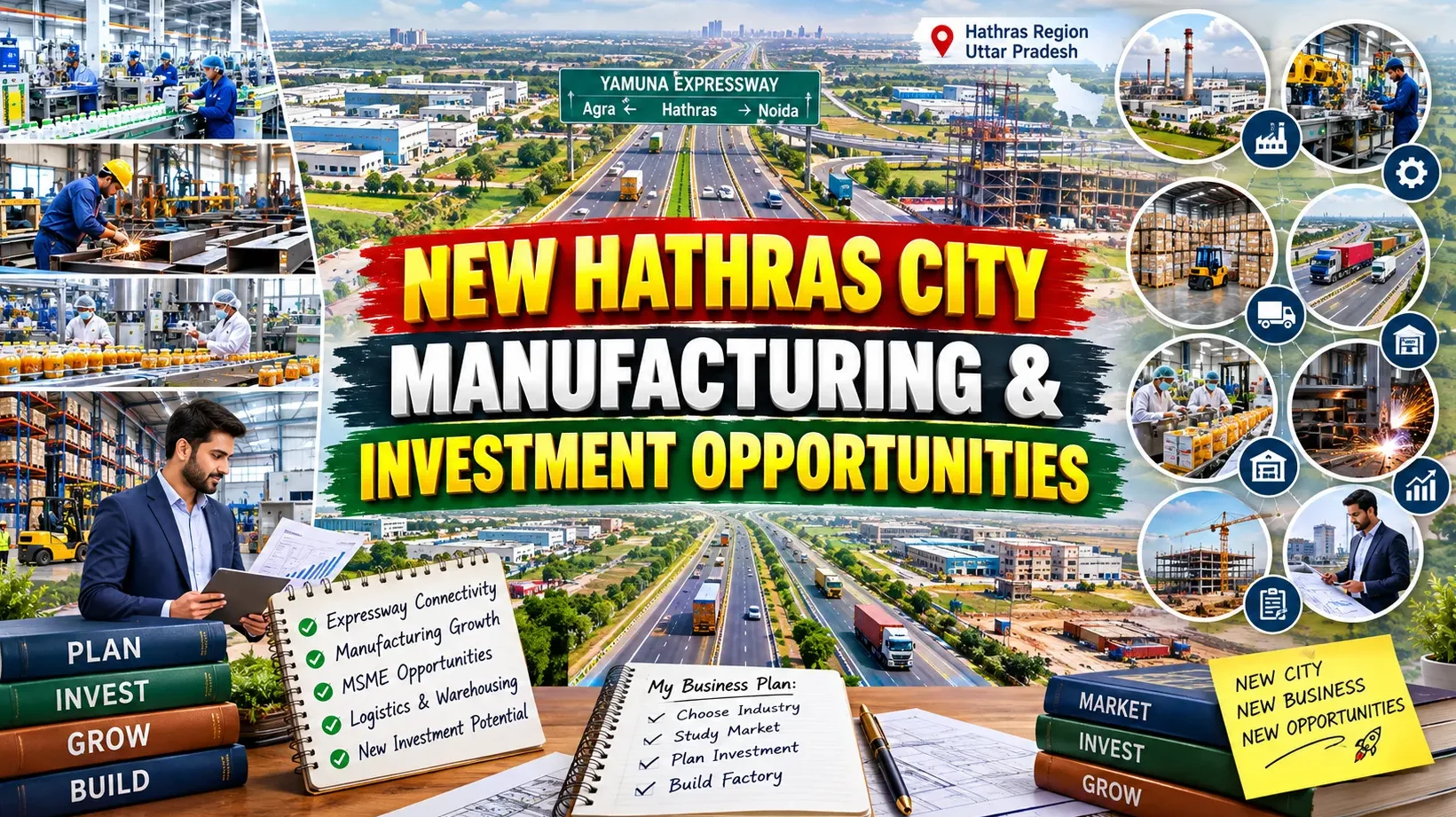 New Hathras City manufacturing and investment opportunities