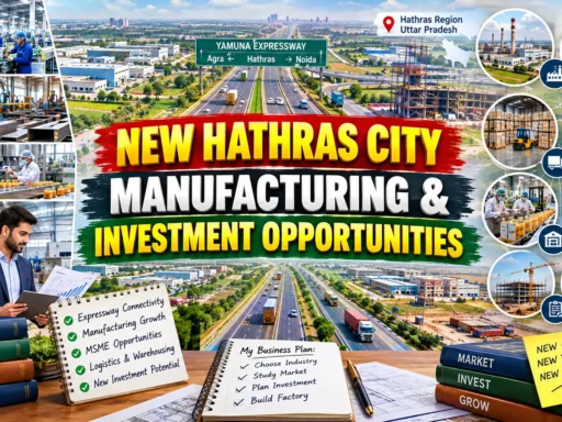 New Hathras City manufacturing and investment opportunities