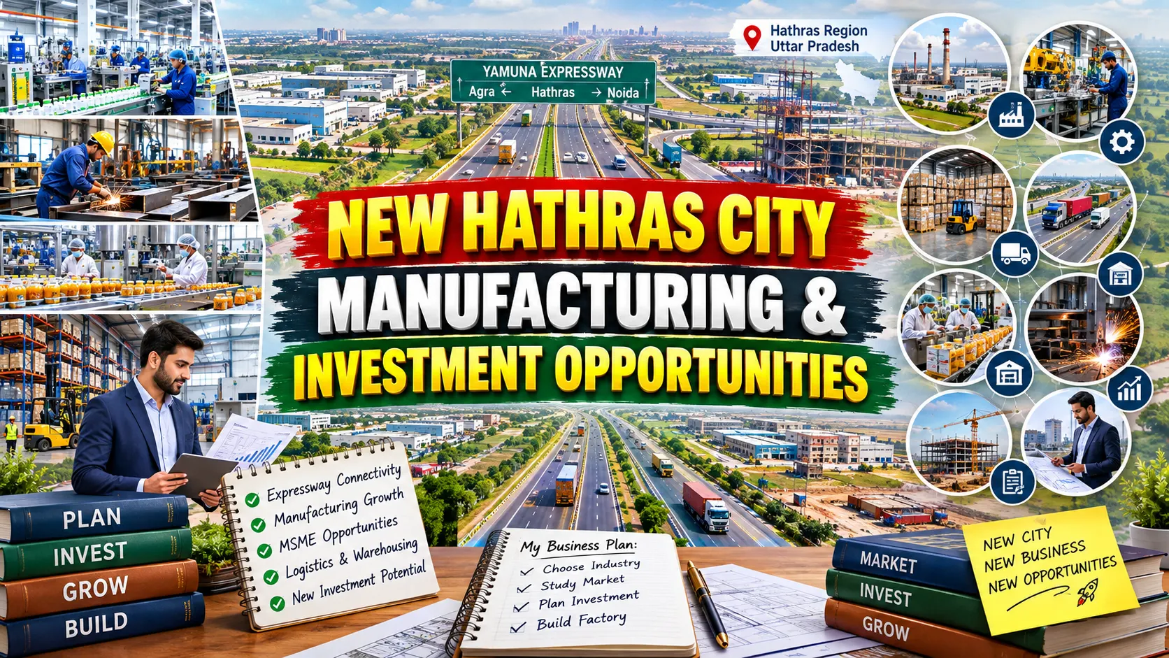 New Hathras City manufacturing and investment opportunities