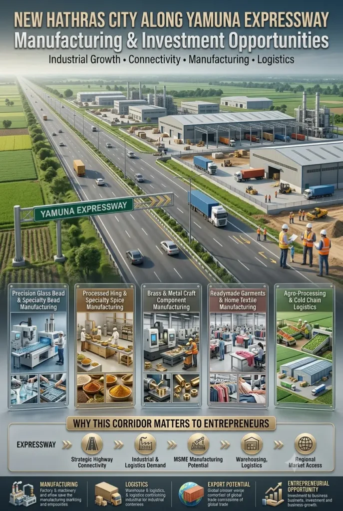 New Hathras City Manufacturing Business Opportunities