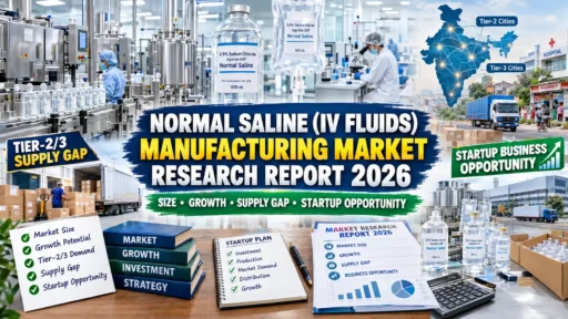 Normal Saline Manufacturing Plant in India