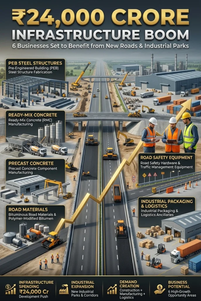 Road construction business opportunities in India