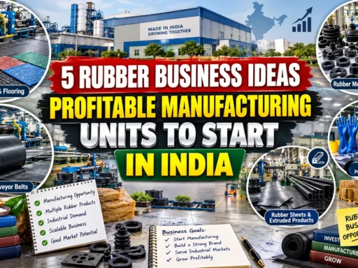 5 Rubber Business Ideas for Profitable Manufacturing in India