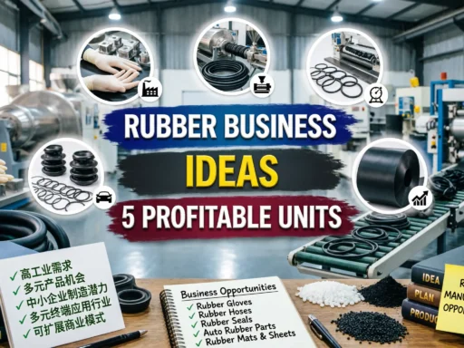5 Rubber Business Ideas for Profitable Manufacturing in India