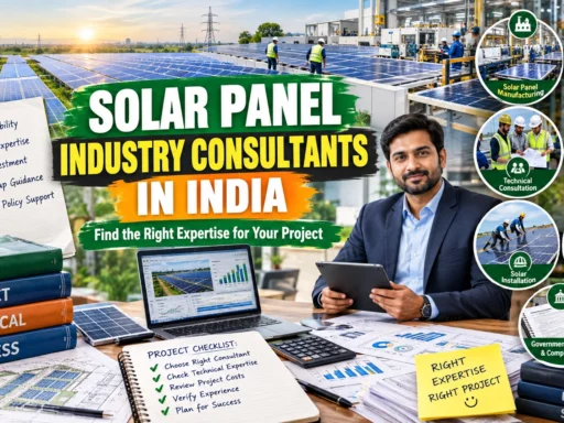 Solar Panel Industry Consultants in India: How to Choose the Best