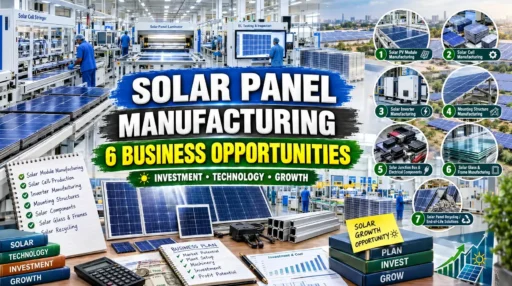 Solar Panel Manufacturing Business in India: Investment, Cost