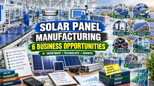 Solar Panel Manufacturing Business in India: Investment, Cost