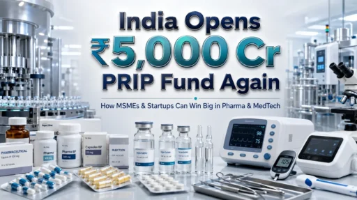 PRIP Scheme: ₹5,000 Crore Pharma & MedTech Opportunity