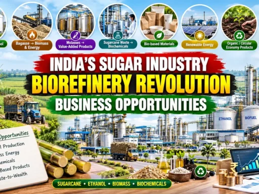 Sugarcane Biorefinery Business Opportunities in India