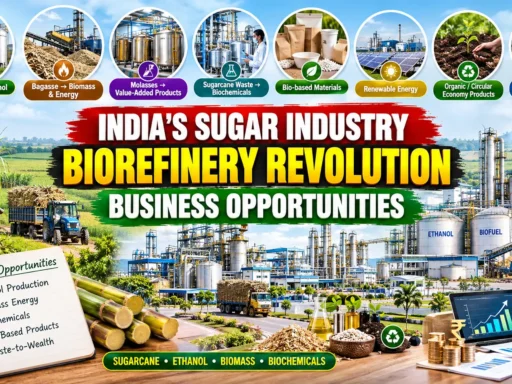 Sugarcane Biorefinery Business Opportunities in India