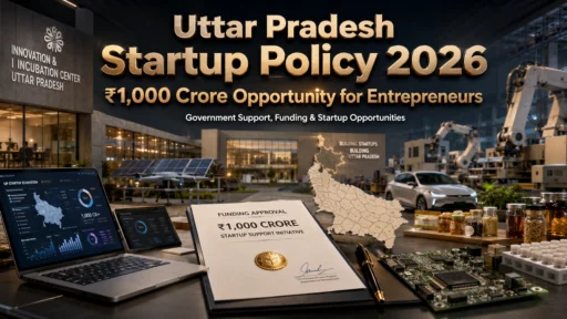 UP Startup Policy 2026 ₹1,000 Crore Startup Fund