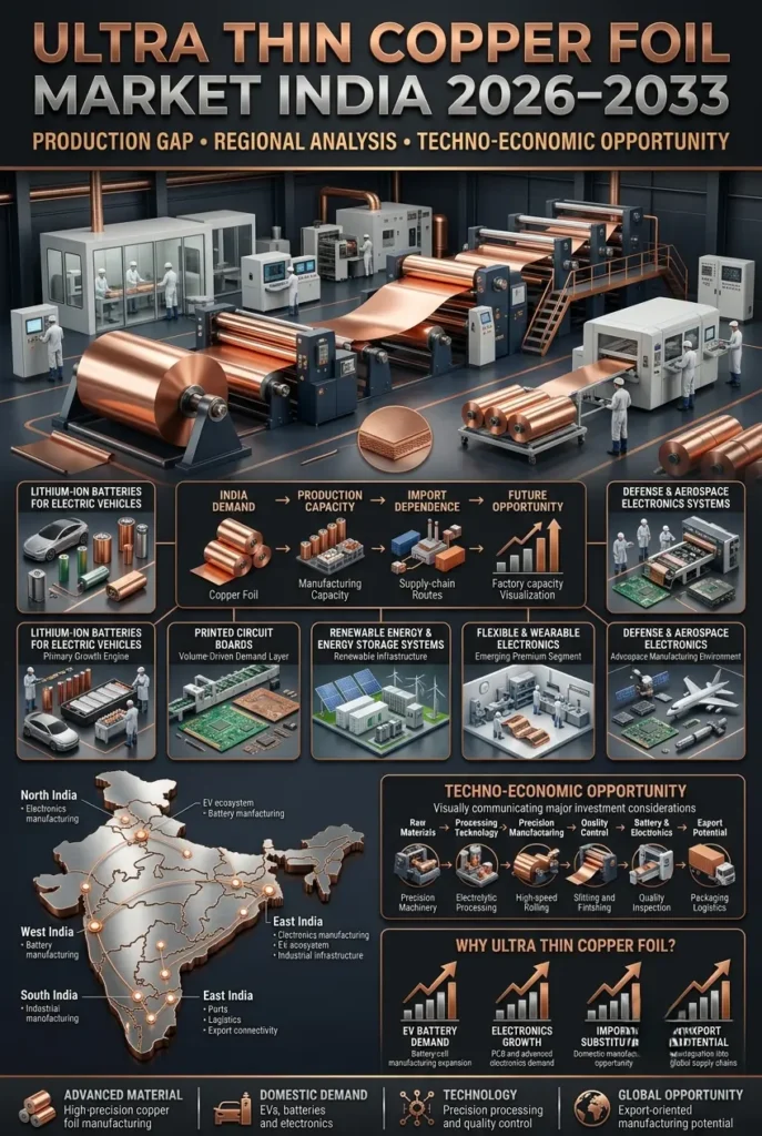 Ultra Thin Copper Foil Market India 2026–2033