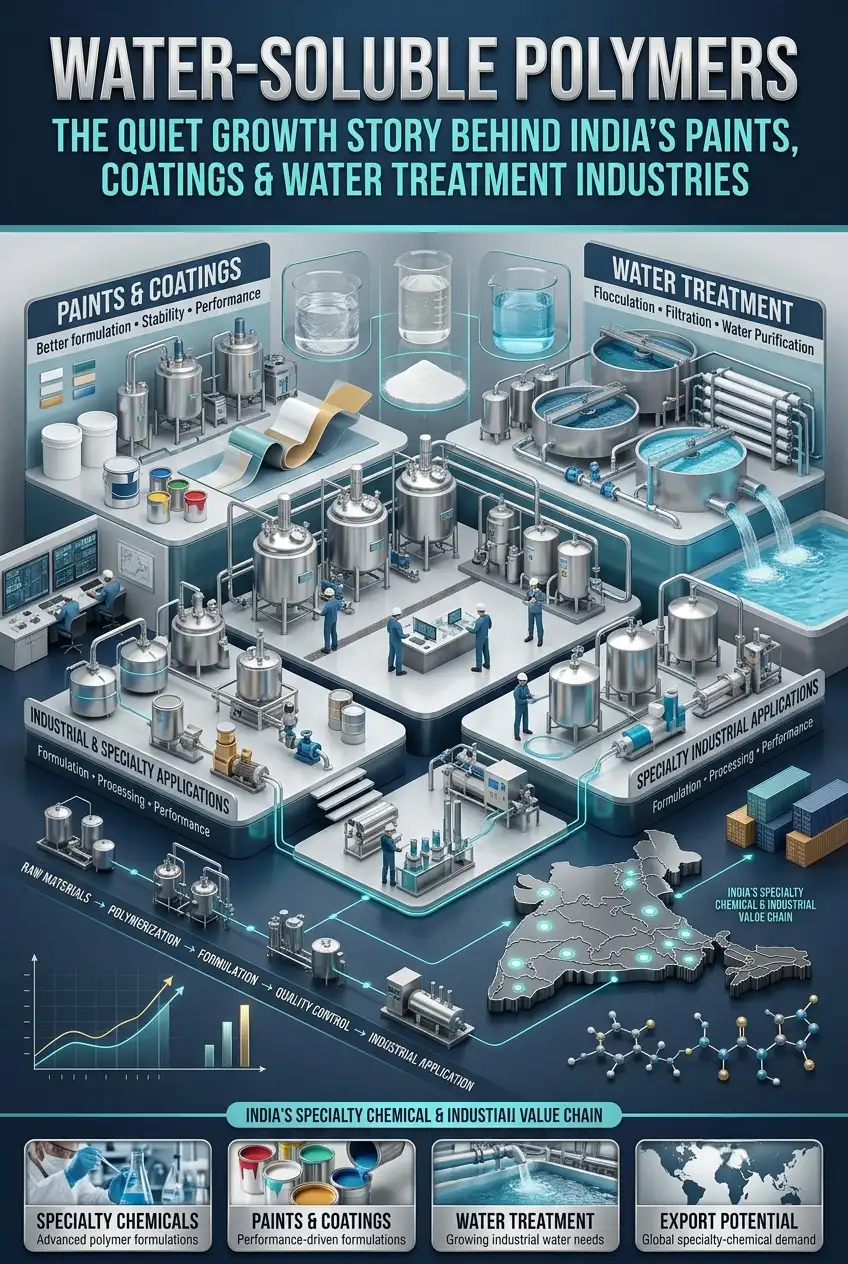 Water Soluble Polymers Manufacturing and Applications in India