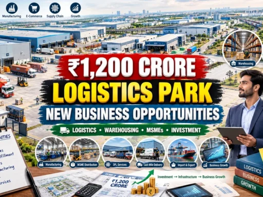 Logistics Park Business Opportunities: ₹1,200 Crore Greater Noida