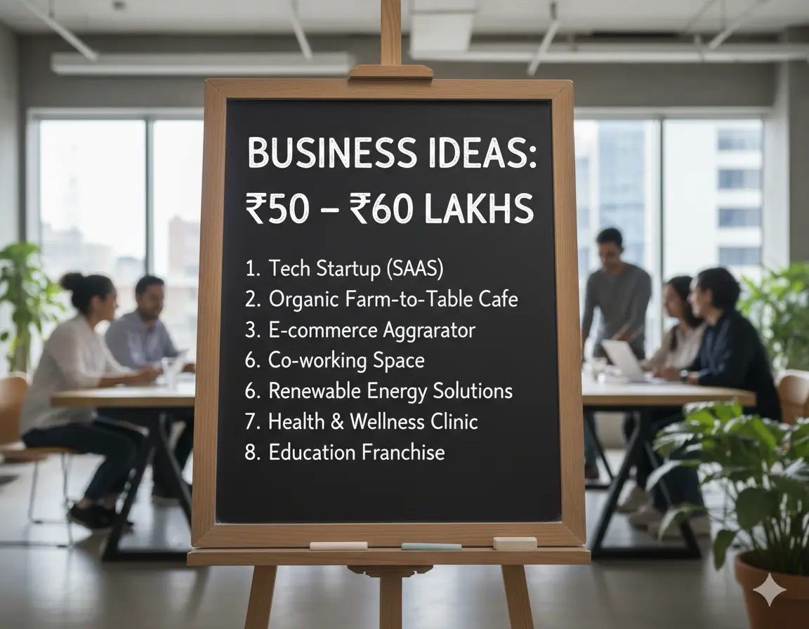 Business Ideas: 50 - 60 Lakhs (Plant and Machinery): Selected Project Profiles for Entrepreneurs, Startups